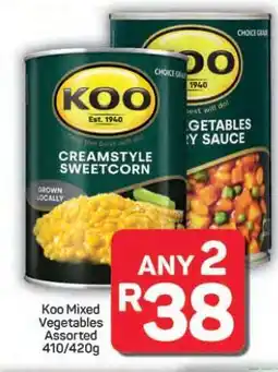Pick n Pay Hypermarket KOO Mixed Vegetables Assorted offer