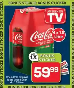 Pick n Pay Hypermarket Coca-Cola Original Taste Less Sugar offer