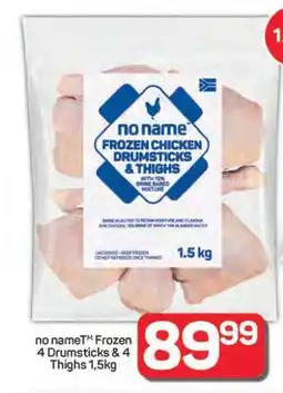 Pick n Pay Hypermarket no name Frozen 4 Drumsticks & 4 Thighs 1.5kg offer