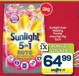 Pick n Pay Hypermarket SUNLIGHT Auto Washing Powder offer