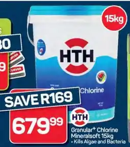 Pick n Pay Hypermarket HTH Granular+ Chlorine Mineralsoft 15kg offer
