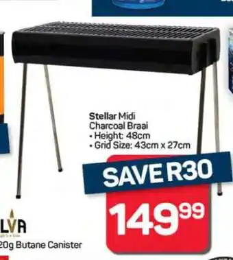 Pick n Pay Hypermarket Stellar Midi Charcoal Braai offer