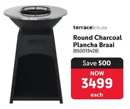 Makro Terrace Leisure Round Charcoal Plancha Braai offer