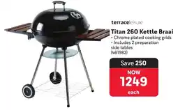 Makro Terrace Leisure Titan 260 Kettle Braai offer