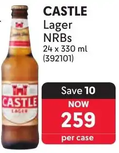 Makro CASTLE Lager NRBs offer