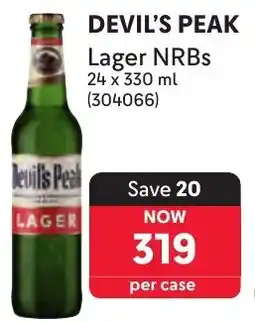 Makro DEVIL'S PEAK Lager NRBs offer