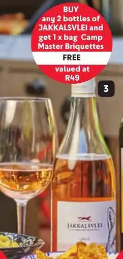 Makro JAKKALSVLEI Pink Moscato, Red Moscato or White Moscato offer