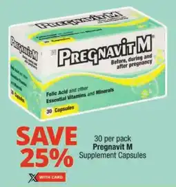 Checkers Pregnavit M Supplement Capsules offer