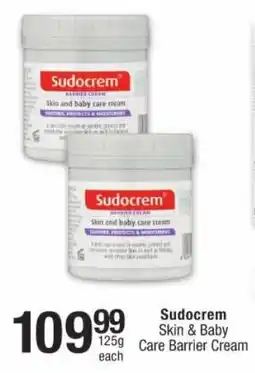 Checkers Sudocrem Skin & Baby Care Barrier Cream offer