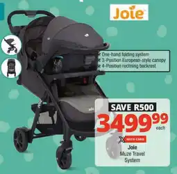 Checkers Joie Muze Travel System offer