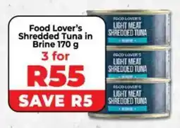 Food Lover's Market Food Lover's Shredded Tuna in Brine offer