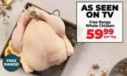 Food Lover's Market Free Range Whole Chicken offer