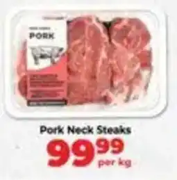 Food Lover's Market Pork Neck Steaks offer