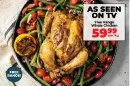 Food Lover's Market Free Range Whole Chicken offer