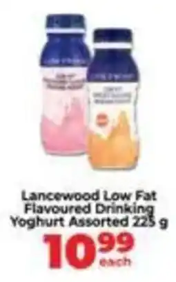 Food Lover's Market Lancewood Low Fat Flavoured Drinking Yoghurt Assorted offer