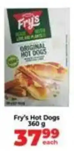 Food Lover's Market Fry's Hot Dogs offer