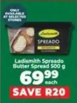 Food Lover's Market Ladismith Spreado Butter Spread offer