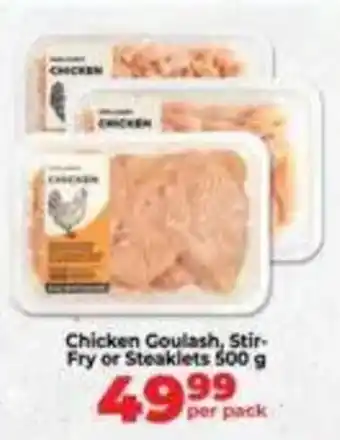 Food Lover's Market Chicken Goulash, Stir-Fry or Steaklets offer
