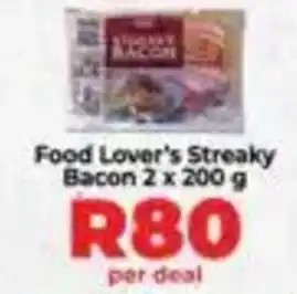 Food Lover's Market Food Lover's Streaky Bacon offer