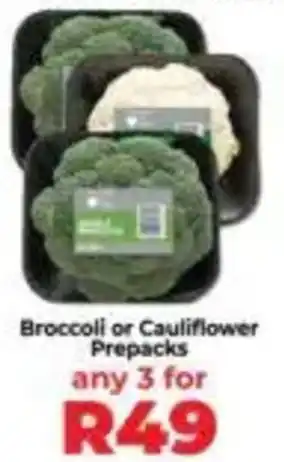 Food Lover's Market Broccoli or Cauliflower Prepacks offer