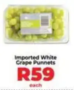 Food Lover's Market Imported White Grape Punnets offer