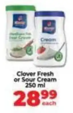 Food Lover's Market Clover Fresh or Sour Cream offer