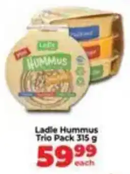 Food Lover's Market Ladle Hummus Trio Pack offer