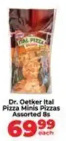 Food Lover's Market Dr. Oetker Ital Pizza Minis Pizzas Assorted offer