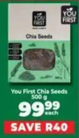 Food Lover's Market You First Chia Seeds offer