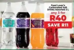 Food Lover's Market Food Lover's Carbonated Soft Drinks Assorted offer