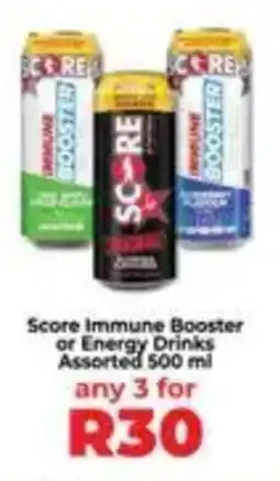 Food Lover's Market Score Immune Booster or Energy Drinks Assorted offer