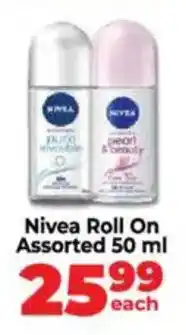 Food Lover's Market Nivea Roll On Assorted offer
