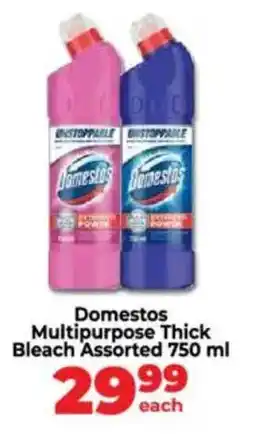 Food Lover's Market Domestos Multipurpose Thick Bleach Assorted offer