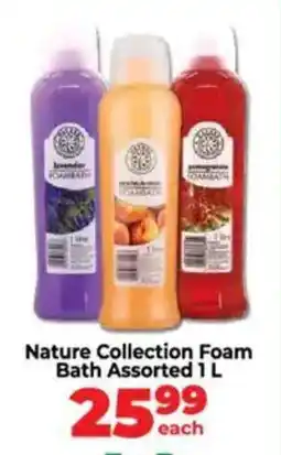 Food Lover's Market Nature Collection Foam Bath Assorted offer