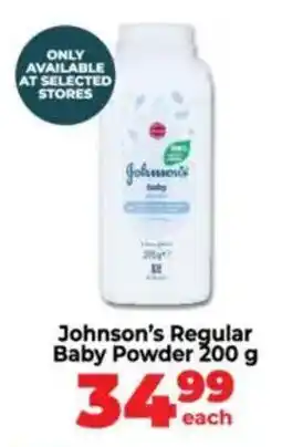 Food Lover's Market Johnson's Regular Baby Powder offer