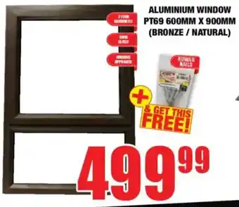 Boxer Build Aluminium window pt69 offer