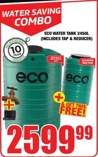 Boxer Build Water saving combo offer