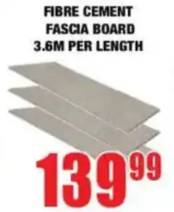 Boxer Build Fibre cement fascia board offer