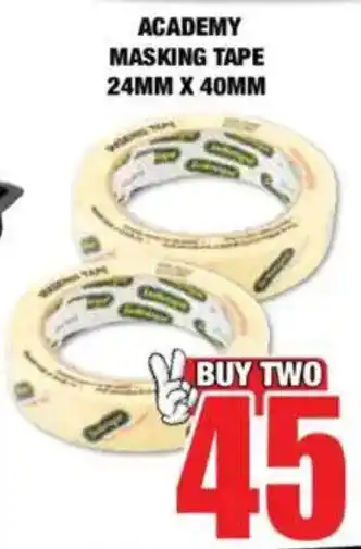 Boxer Build Academy masking tape offer