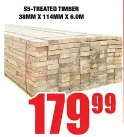 Boxer Build S5-treated timber offer