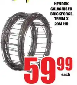 Boxer Build Hendok galvanised brickforce offer