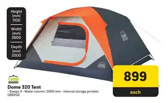 Makro Camp Master Dome 320 Tent offer
