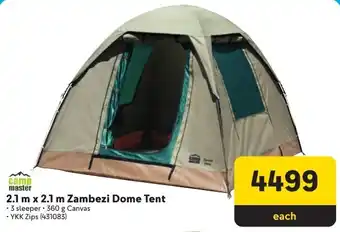 Makro Camp Master Zambezi Dome Tent offer