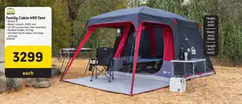 Makro Camp Master Family Cabin 490 Tent offer