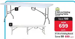 Makro Camp Master Folding Camping Table offer