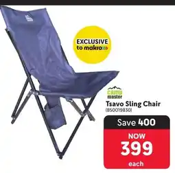 Makro Camp Master Tsavo Sling Chair offer