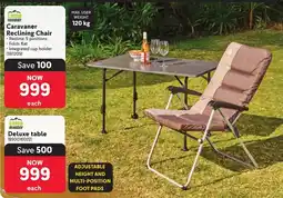 Makro Camp Master Caravaner Reclining Chair offer