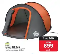 Makro Camp Master Instant 200 Tent offer