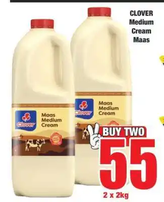 Boxer CLOVER Medium Cream Maas offer