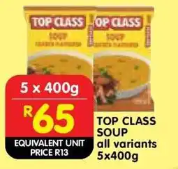 Shoprite Top Class Soup offer